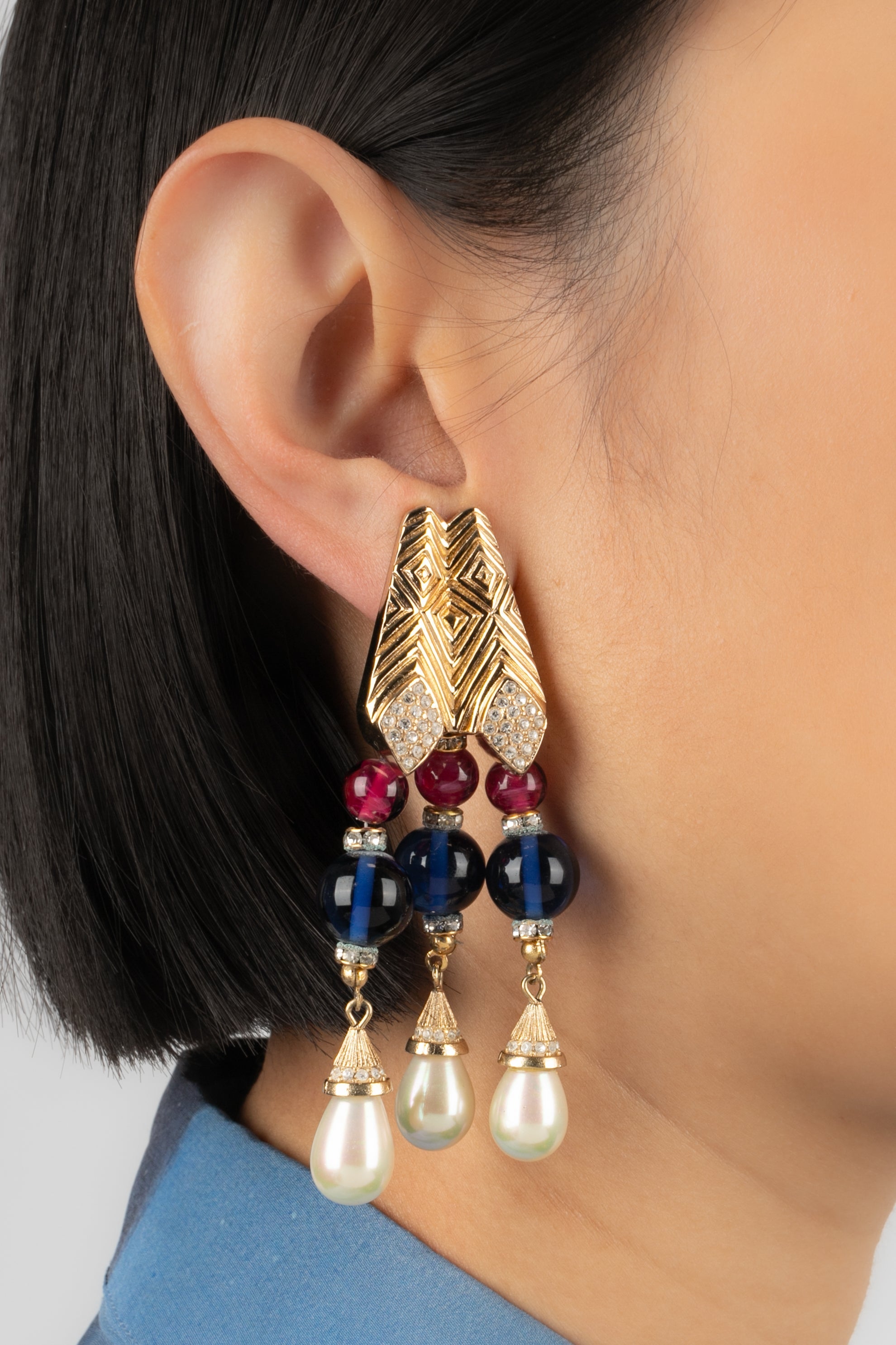 Boucles d'oreilles Christian Dior