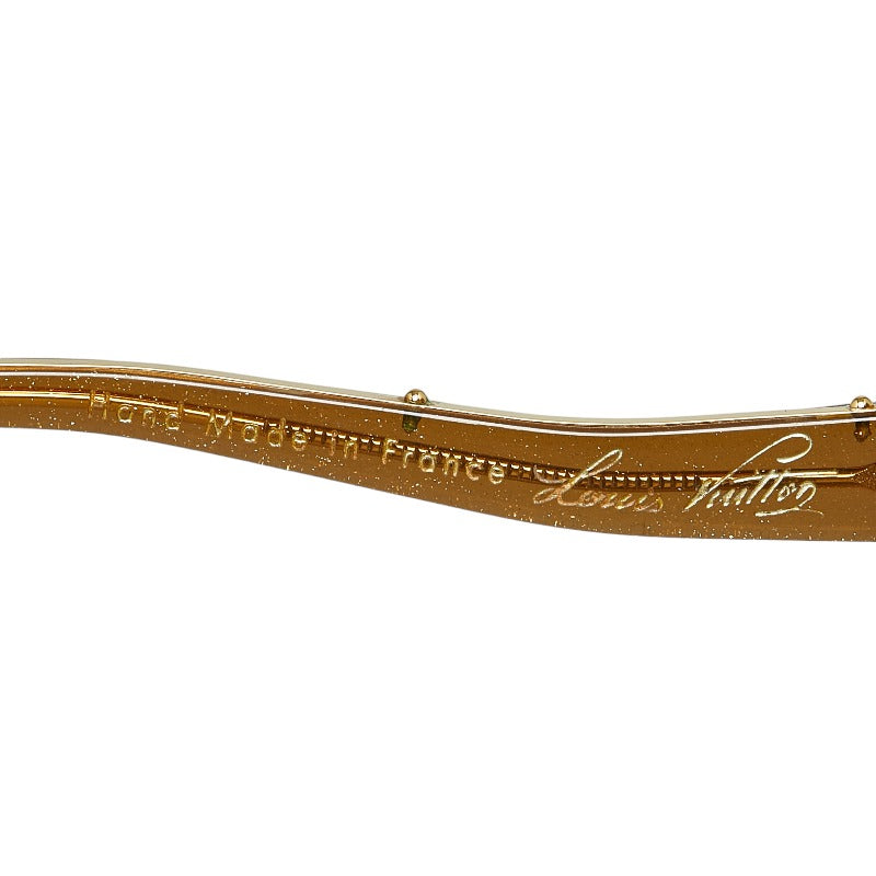 Louis Vuitton Gina Light Glitter Sun Glass Z0052E Brown Plastic  Louis Vuitton