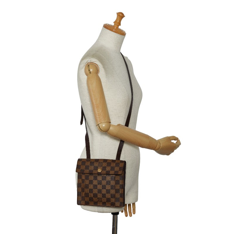 Louis Vuitton Louis Vuitton Damière N45272 Shoulder Bag PVC/Leather Brown