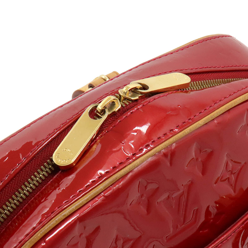 Louis Vuitton Monogram Verney Summit Drive Handbag Emmeline Pomodemur Red M93513