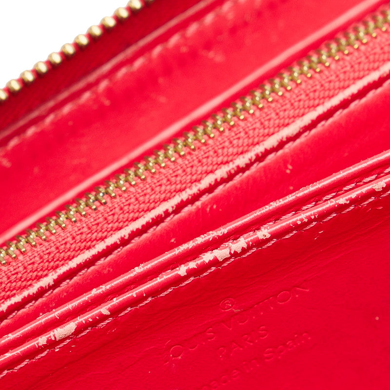 Louis Vuitton Monograms Verney Zippie Wallet Long Wallet M93058 Hot Pink Patent Leather  Louis Vuitton