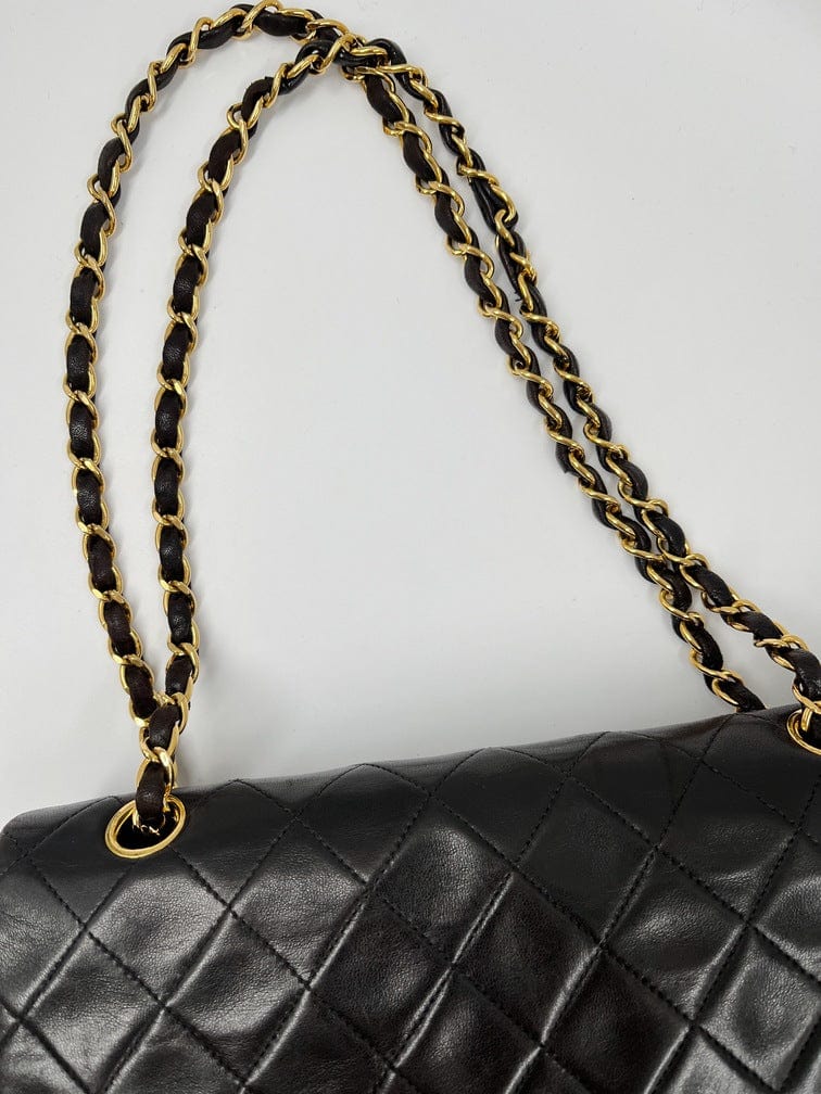 Chanel Classic Double Flap Bag with 24k gold plated hardware