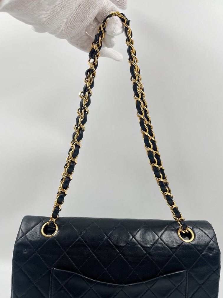 Chanel Classic Double Flap Bag with 24k gold plated hardware