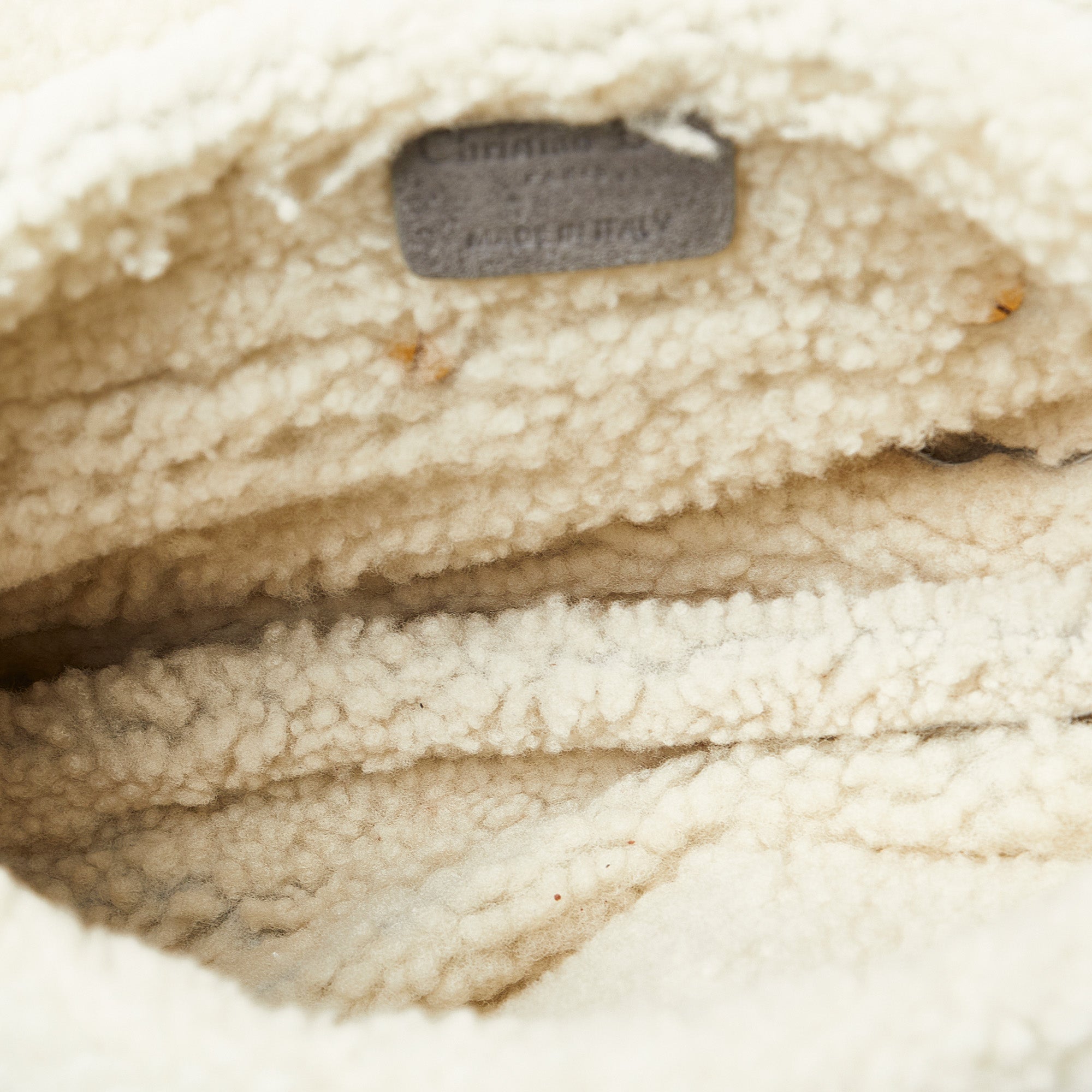 DIOR Shearling Saddle Bag