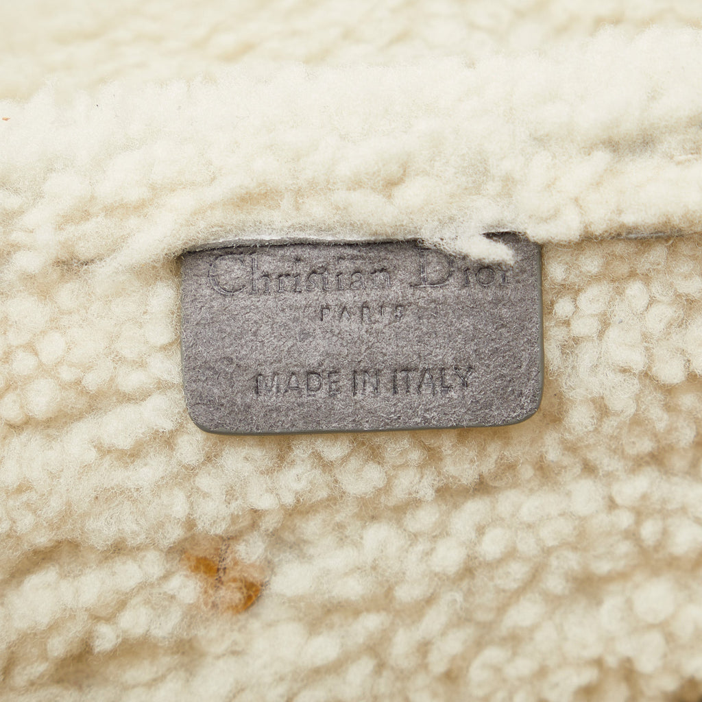 DIOR Shearling Saddle Bag