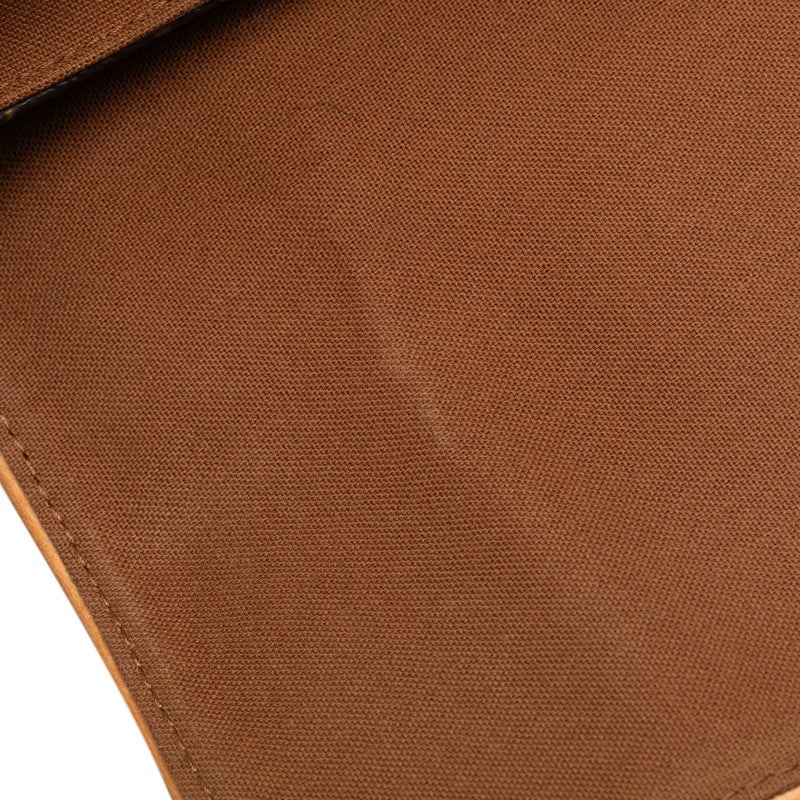 Louis Vuitton Monogram M51157 Shoulder Bag PVC/Leather Brown