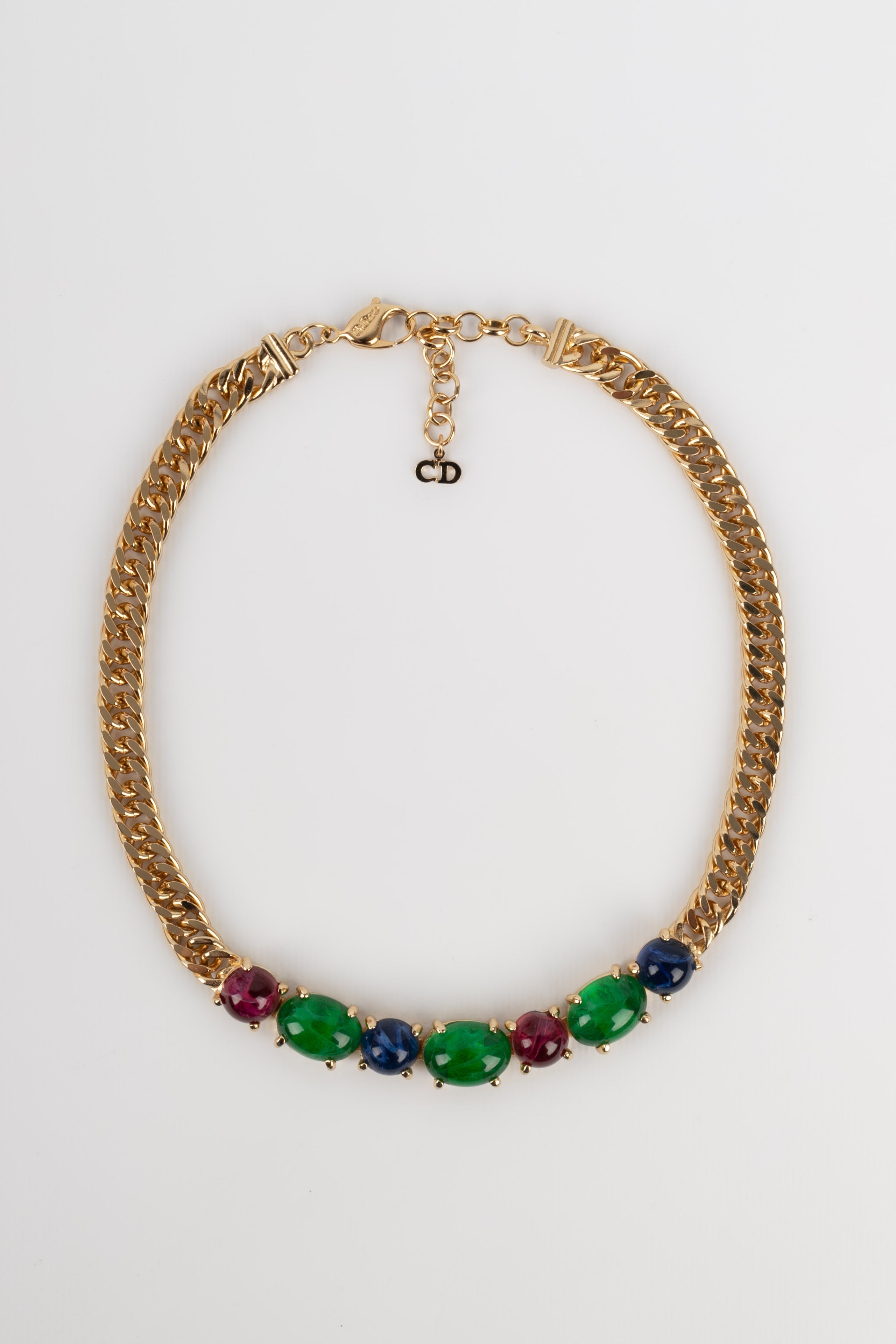 Collier court Dior
