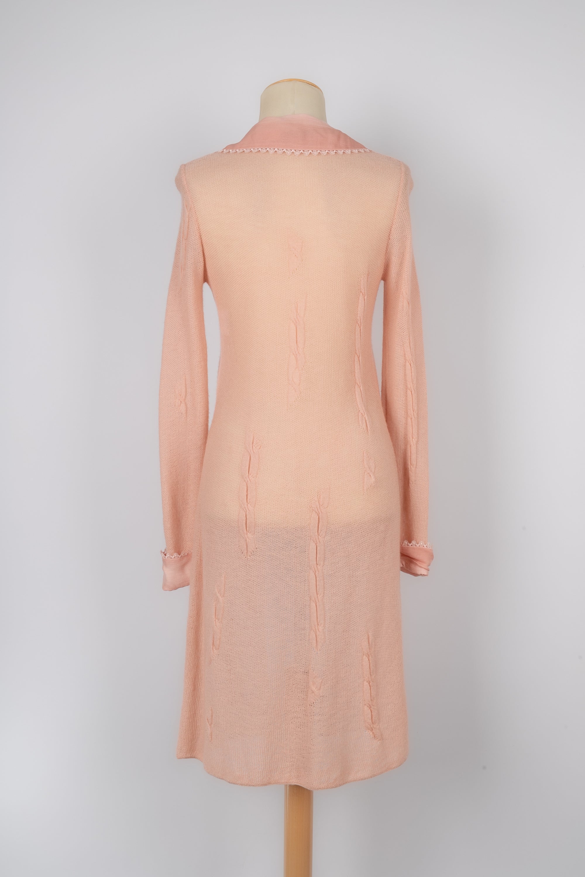 Long gilet en cachemire Dior