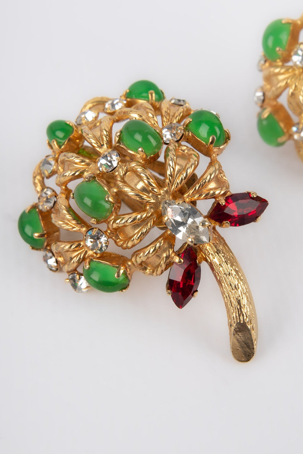 Boucles d'oreilles Dior 1969