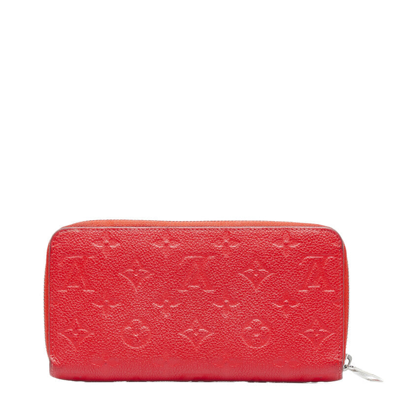 Louis Vuitton Monogram Amplant Jeep Wallet Long Wallet M61865 Triple Red Carfather  Louis Vuitton