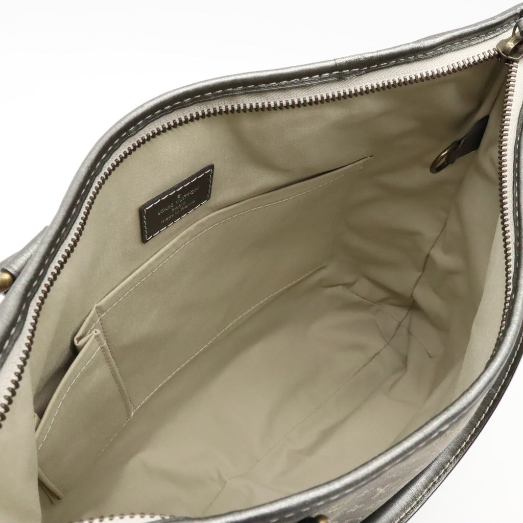 Louis Vuitton Monograms Miniature Buzz Angel Shoulder Bag 2WAY Handbag Platinum Gray M95622
