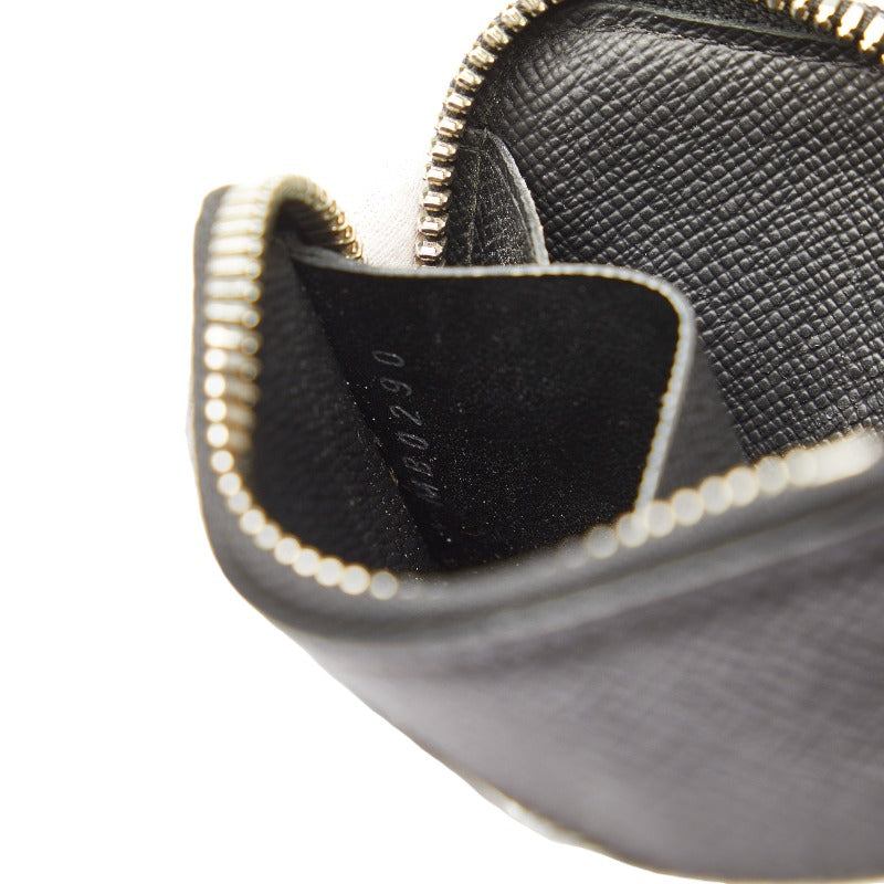 Louis Vuitton Louis Vuitton Tyga M63375 Coin Case Leather Noir Black