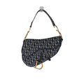 Christian Dior Oblique Jacquard Saddle Bag