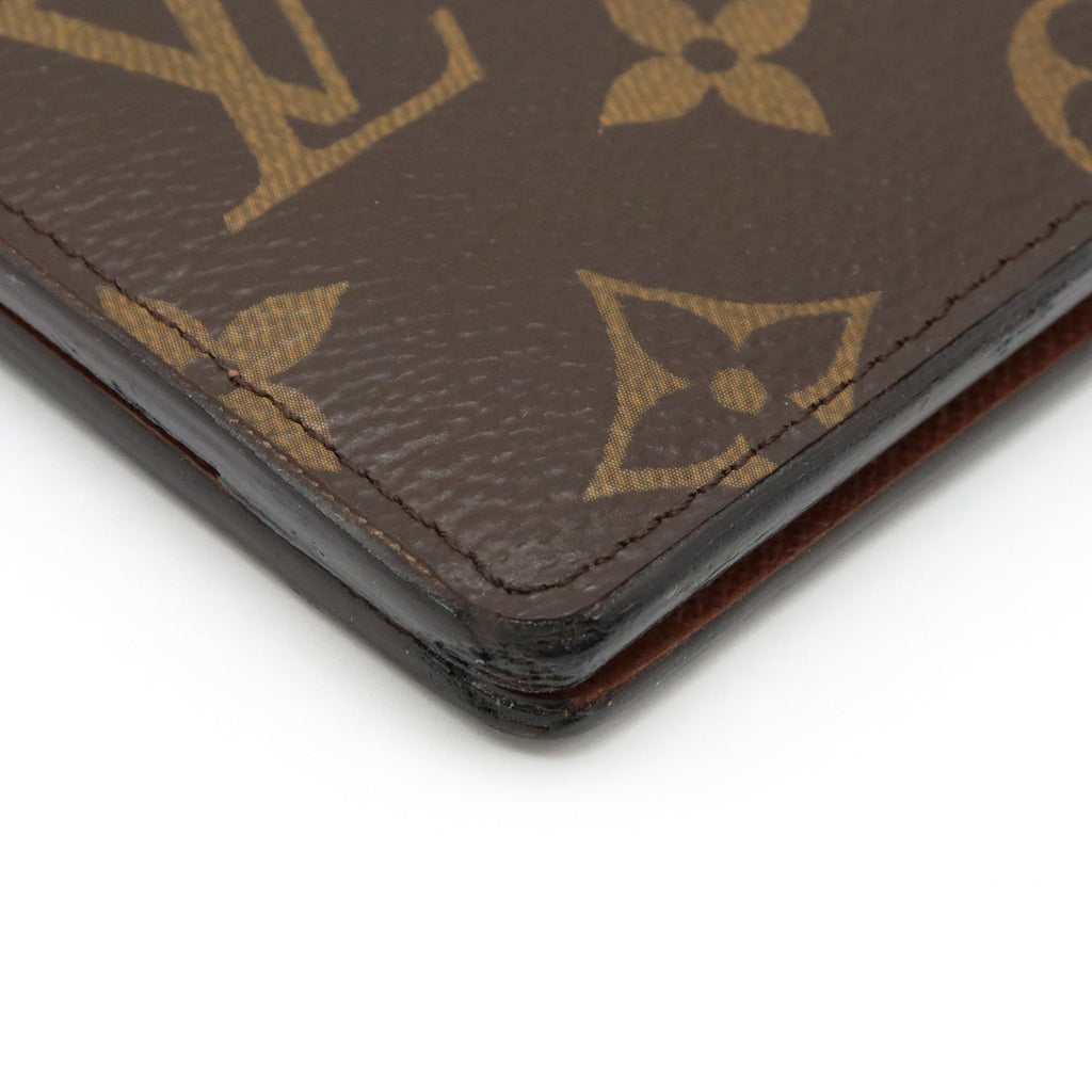 Louis Vuitton Monogram Portfolio Multipurpose Double Folded Wallet M60895