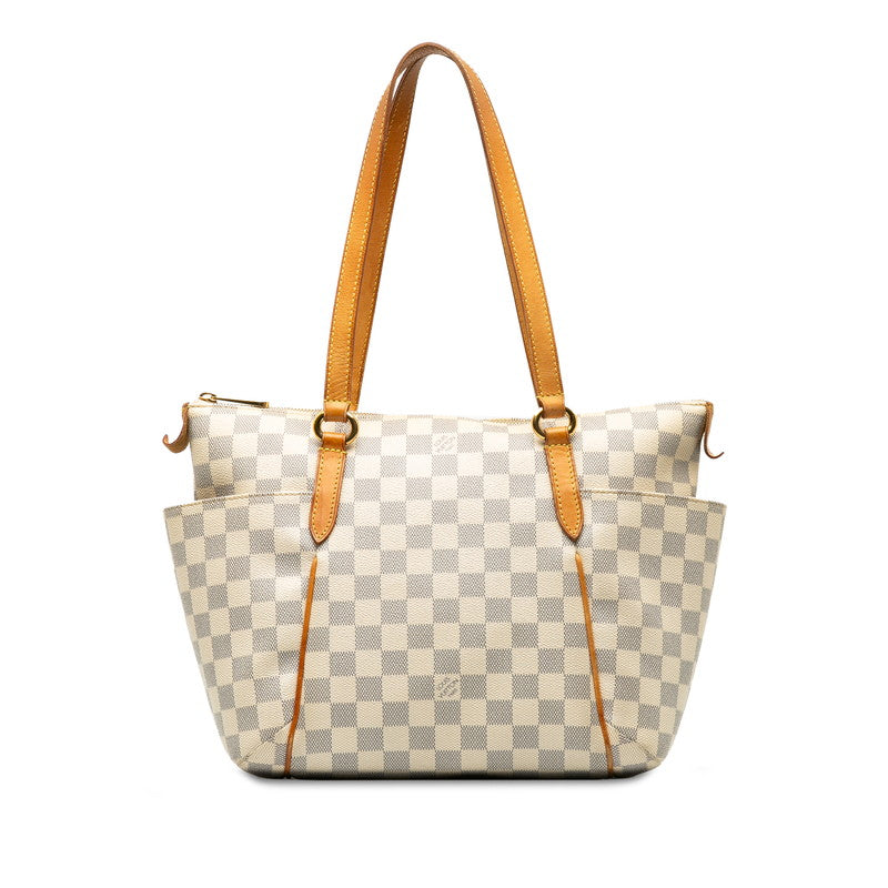 Louis Vuitton Louis Vuitton Damière Azur N51261 Toast Bag PVC/Laser White