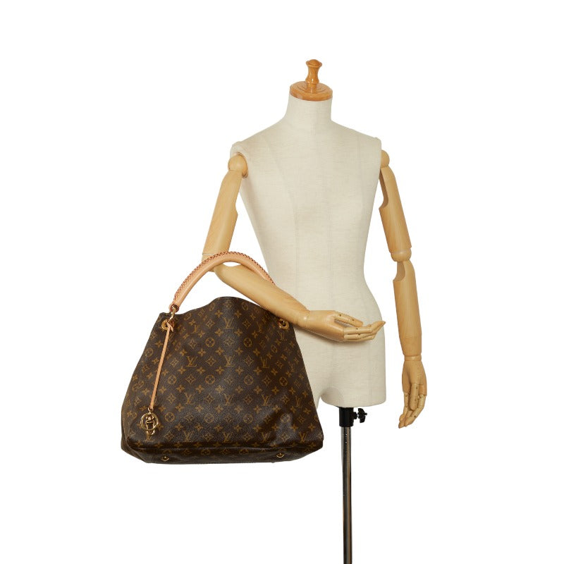 Louis Vuitton Monogram Artsy MM  Bag M40249 Brown PVC Leather  Louis Vuitton
