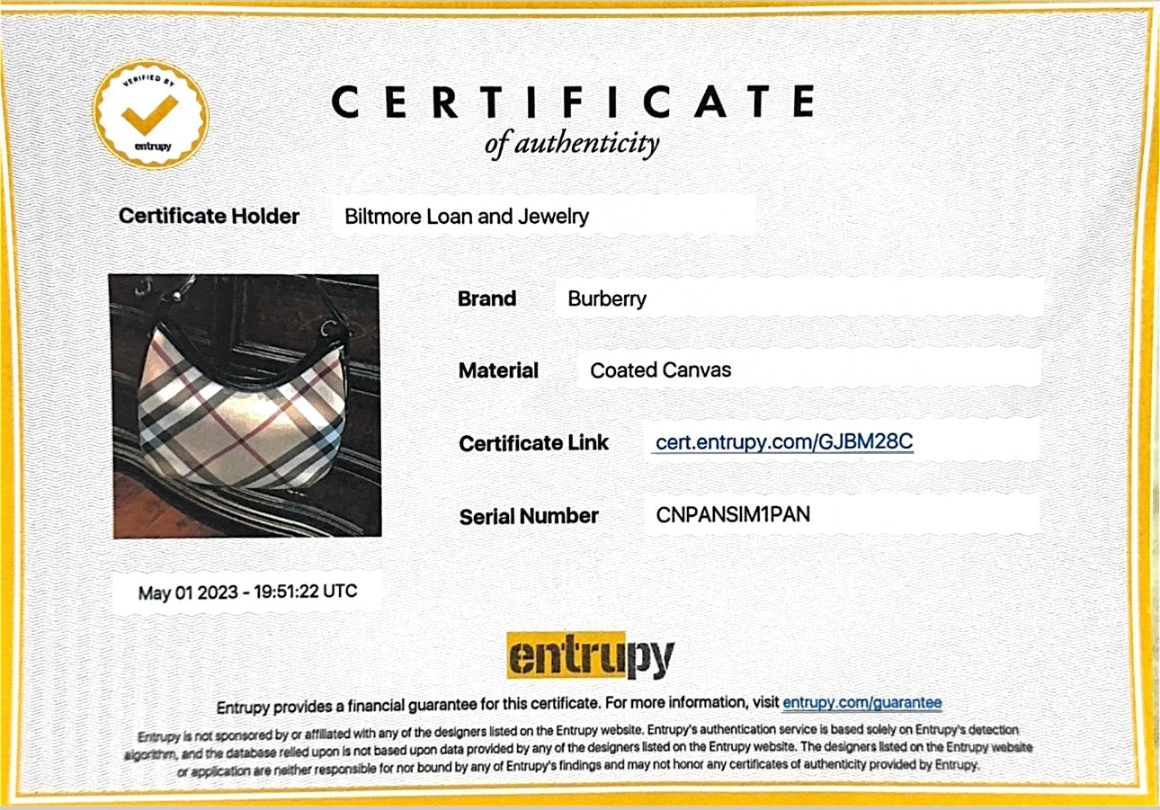 Burberry Barton Hobo Bag