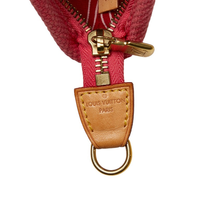 Louis Vuitton Antigua ette Plate PM Porchette M40068 Rose Pink Canvas Leather  Louis Vuitton