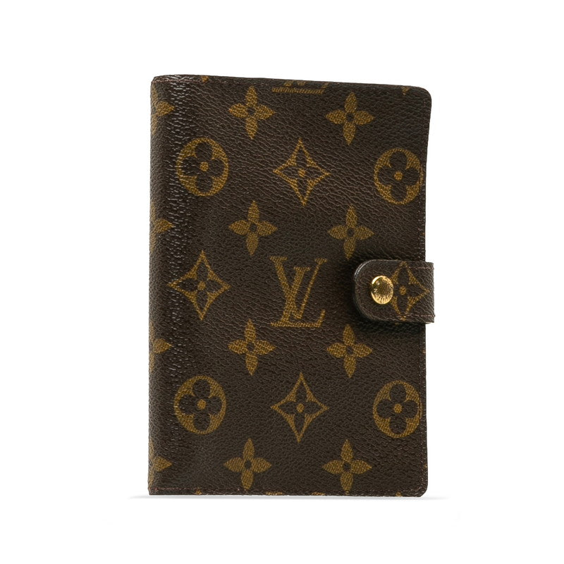 Louis Vuitton Monogram Agenda PM Notebook Cover R20005