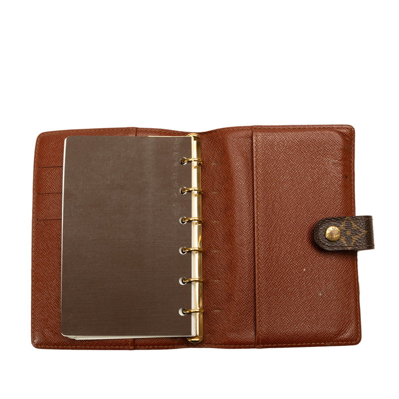 Louis Vuitton Monogram Agenda PM Notebook Cover R20005