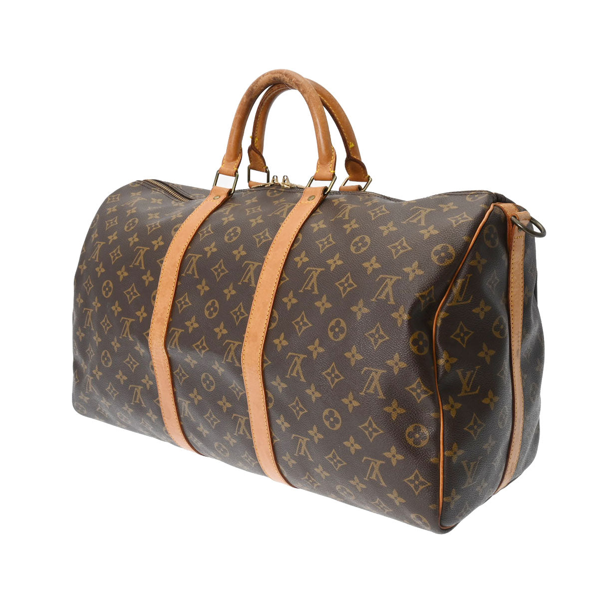 Louis Vuitton Monogram Keepall Bandouliere 50 Brown