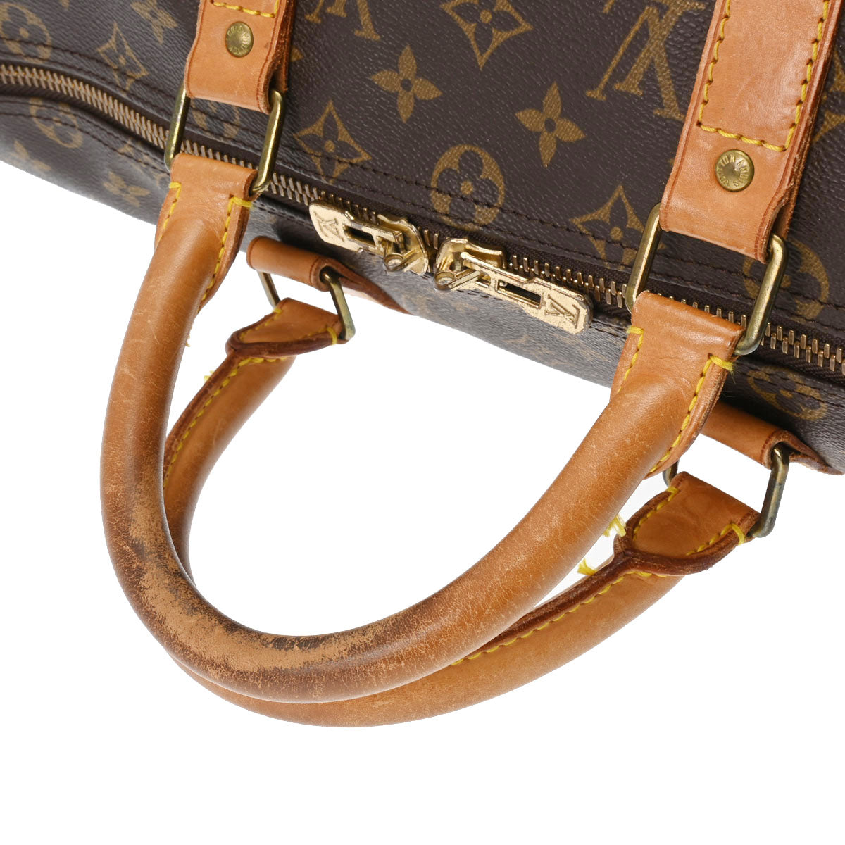 Louis Vuitton Monogram Keepall Bandouliere 50 Brown