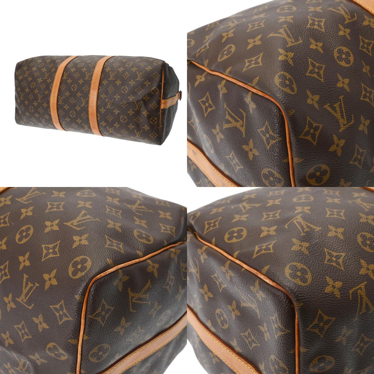 Louis Vuitton Monogram Keepall Bandouliere 50 Brown