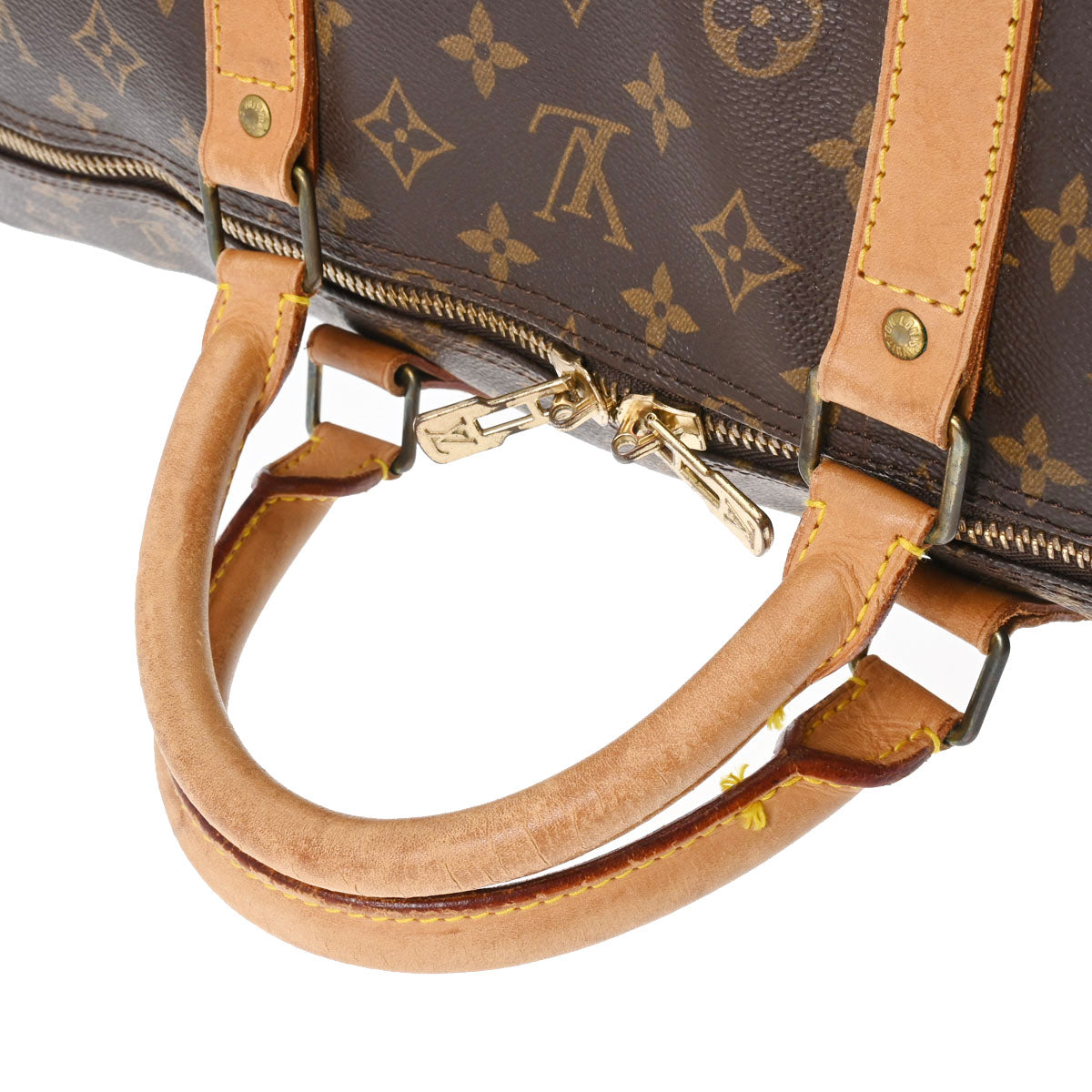 Louis Vuitton Monogram Keepall Bandouliere 60 Brown