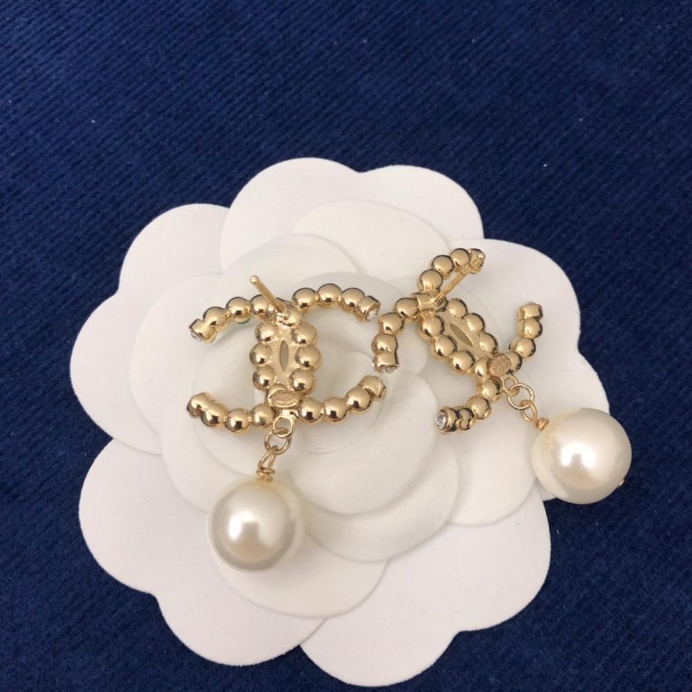 Chanel Pearl Drop Earrings