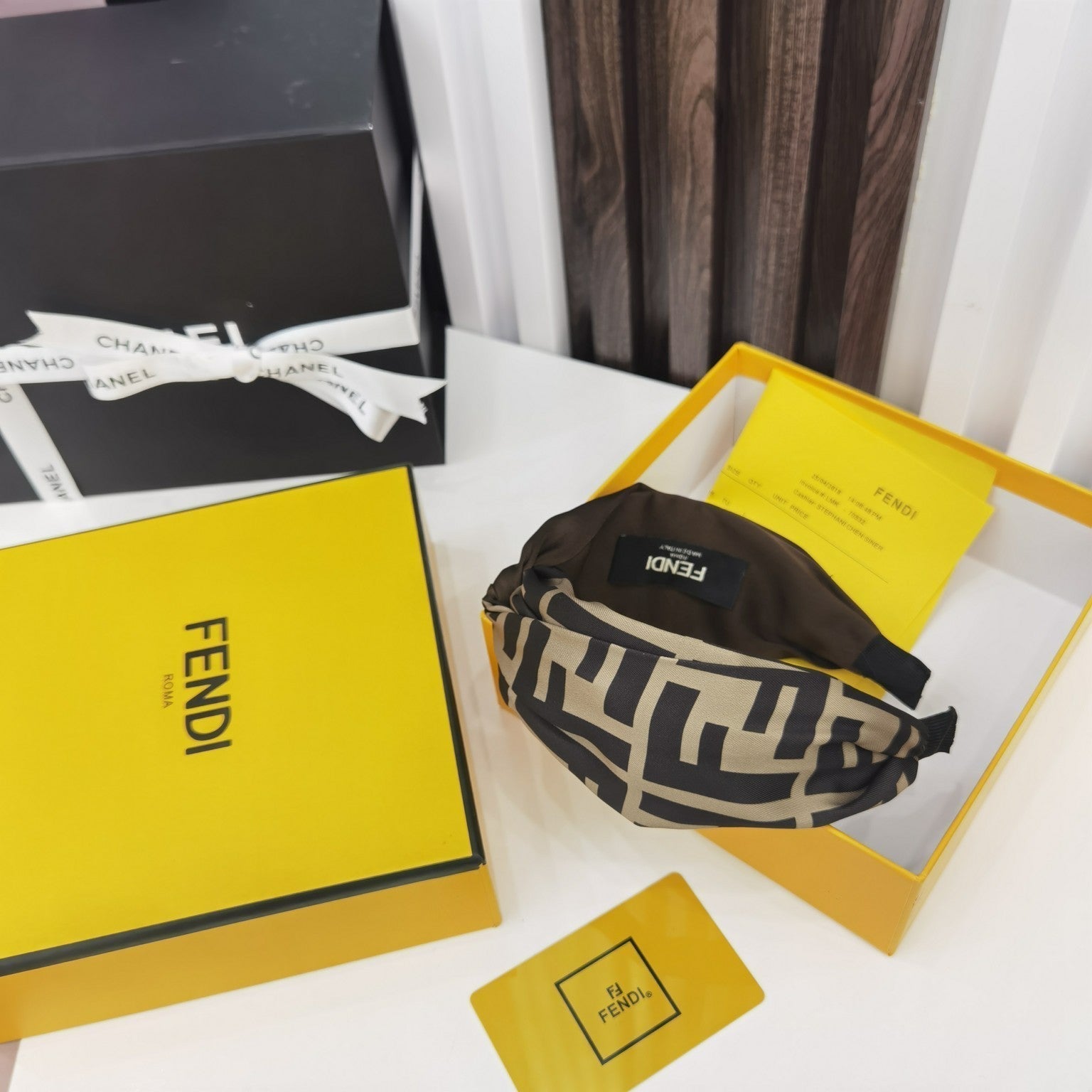 Luxury Hair Band Fendi 038