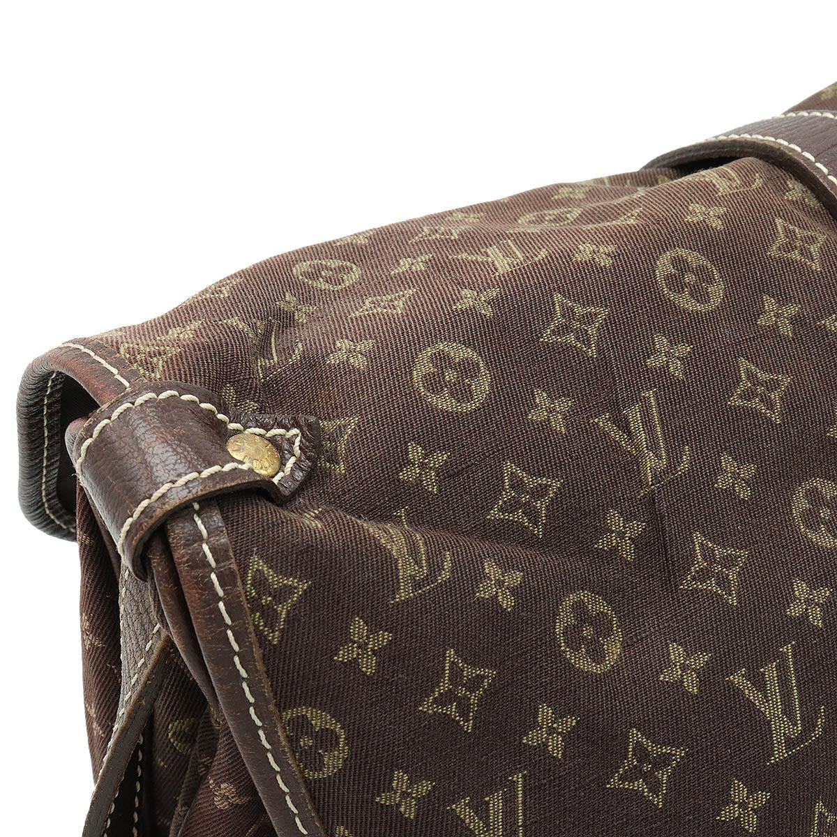 LOUIS VUITTON Louis Vuitton Monograms Miniature Summour 30 Shoulder Bag Sliding Canvas Leather Even Tea Brown M95227