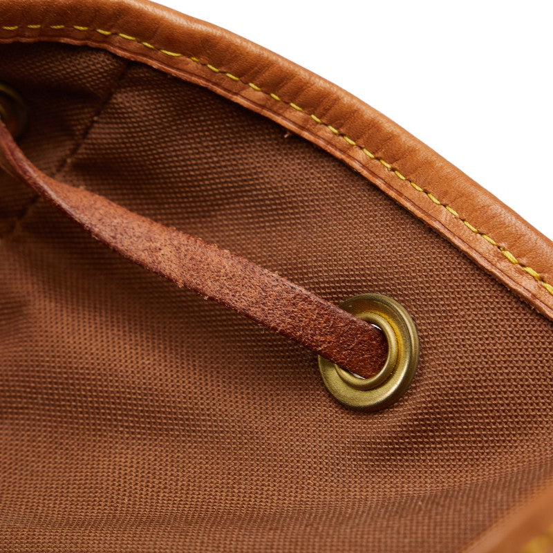 Louis Vuitton Monogram M51135  Daypack PVC/Leather Brown