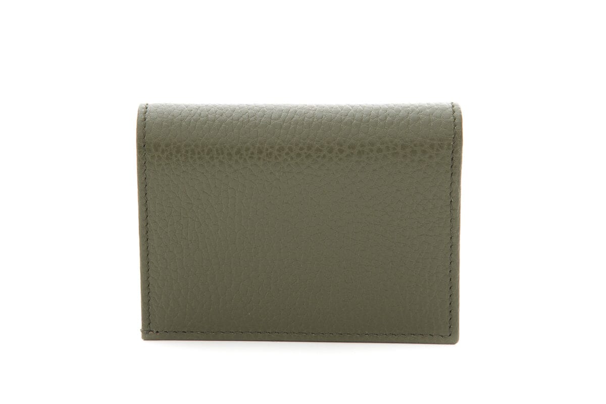 Gucci Green Compact Leather Wallet