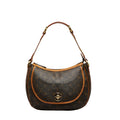 Louis Vuitton Monogram M40076 Shoulder Bag PVC/Leather Brown