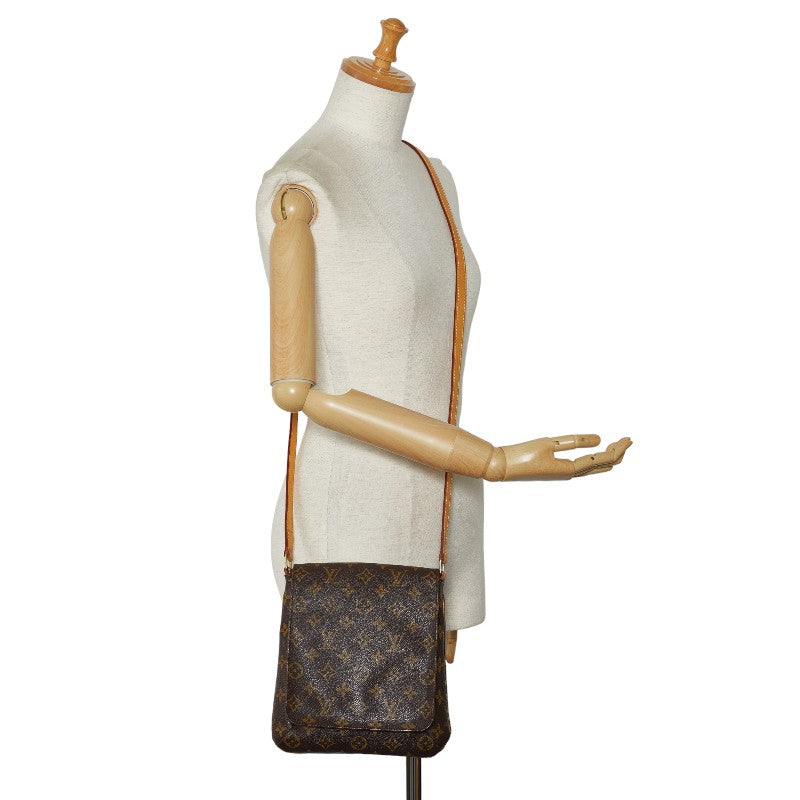 Louis Vuitton Monogram Musée Salsa Long Pulled Shoulder Bag M51387 Brown PVC Leather  Louis Vuitton  Gift [ Paris]  Store