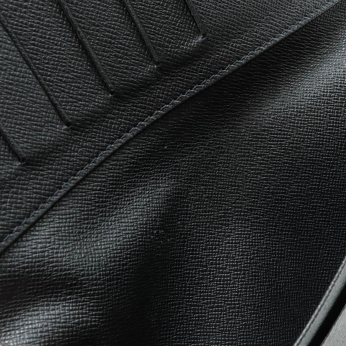 LOUIS VUITTON Louis Vuitton TIGRA PORTO CULT CREEDY YEN 2 folded wallets 2 folded wallets LEZER ALDOWERS BLACK M31002
