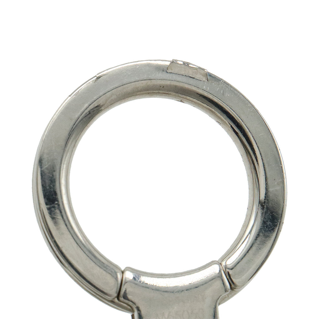 Louis Vuitton Louis Vuitton Anocle Muscotton XL Keyholder Keyling Charm Metal Silver Colour M65769