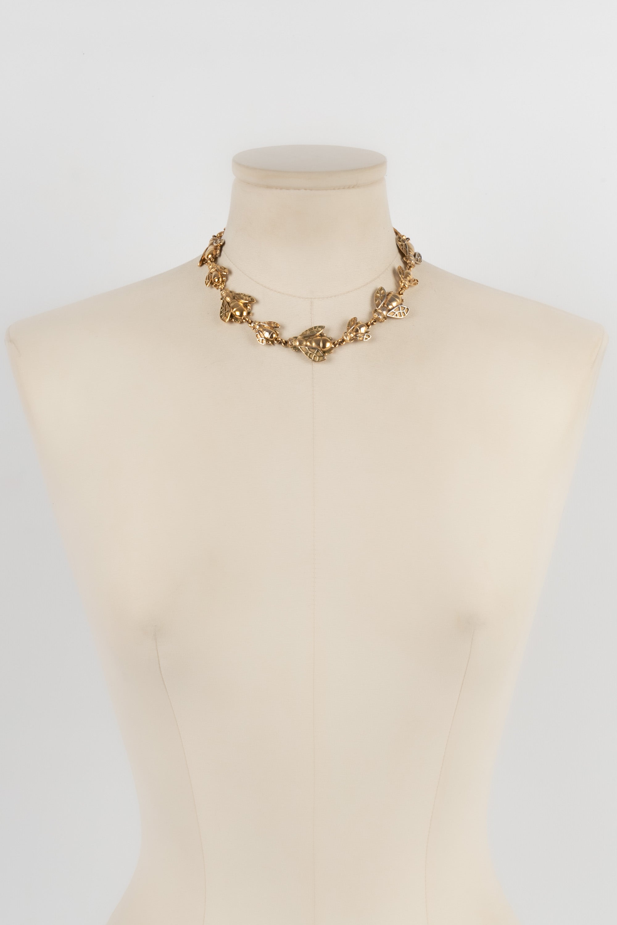 Collier abeille Christian Dior