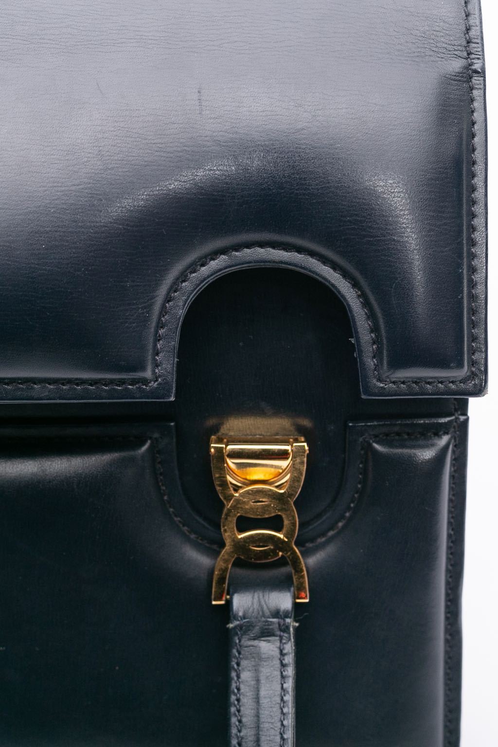 Sac en cuir bleu Gucci