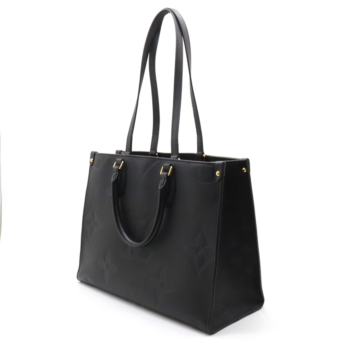 LOUIS VUITTON Louis Vuitton Monogram Emplant Onzago MM Tortoise Handbag 2WAY Shoulder Noir Black M45595
