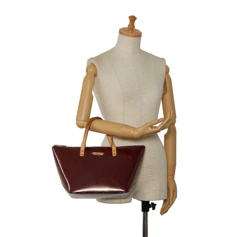 Louis Vuitton Monogram Verney Belvue PM Handbag M93584 Violet Pearl Patent Leather  Louis Vuitton