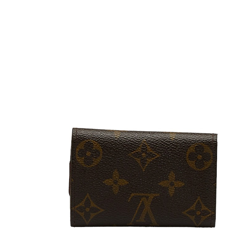 Louis Vuitton Monogram M62630 Keycase PVC/Leather Brown