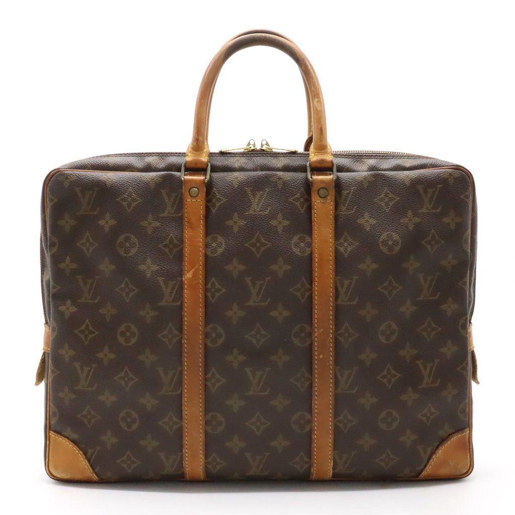 Louis Vuitton Monogram Port Documentary Voyager PDV Paper Bag Business Bag Briefcase M53361