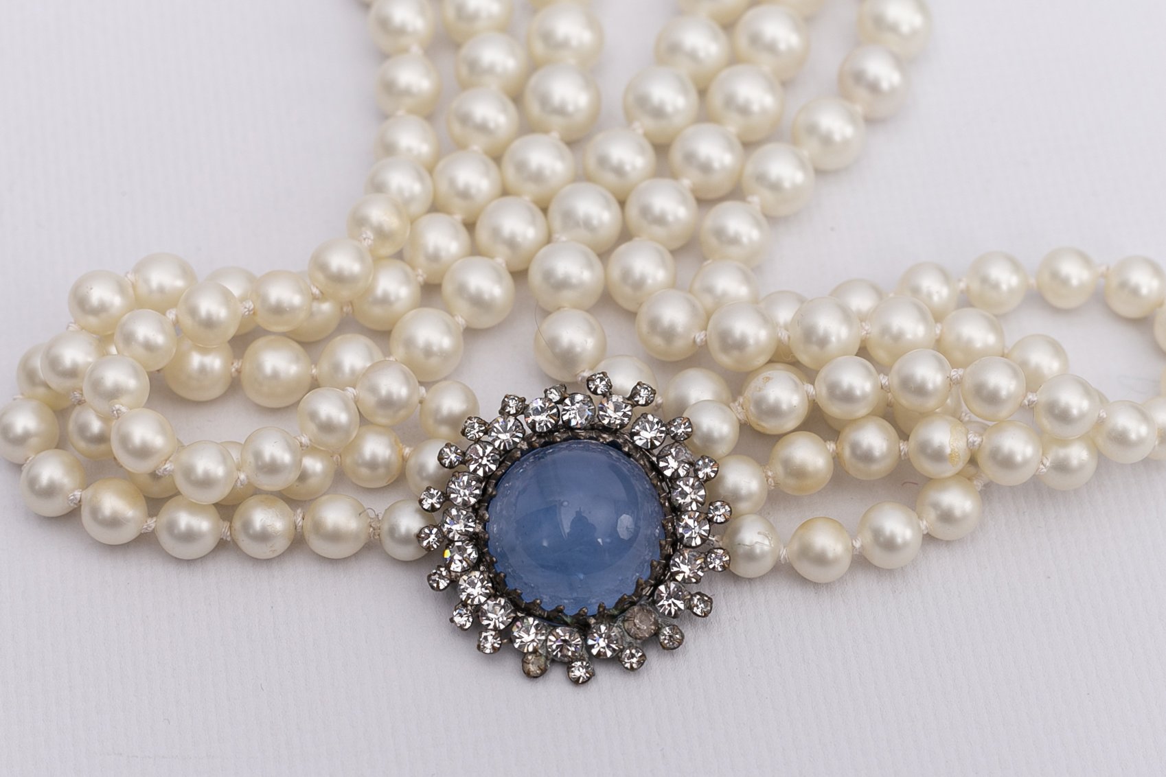 Collier de perles nacrées Dior (attribué à)