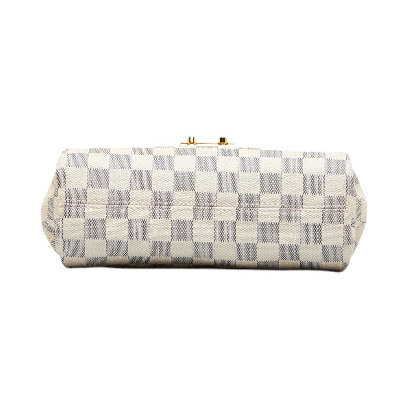 Louis Vuitton Louis Vuitton Damière Azur N41581 Handbag PVC/Laser White