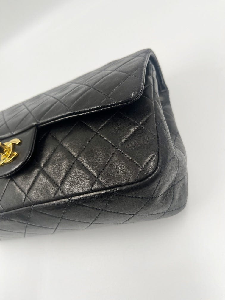 Chanel Classic Double Flap Bag with 24k gold plated hardware