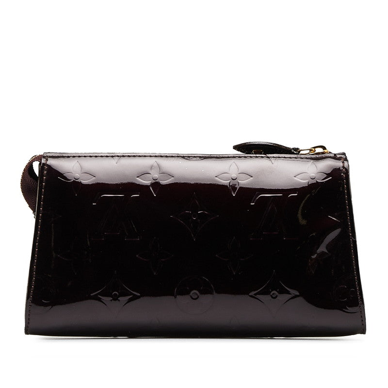 Louis Vuitton Monogram Verney Tours Cosmetic  M93564 Amarant Pearl Patent Leather  Louis Vuitton