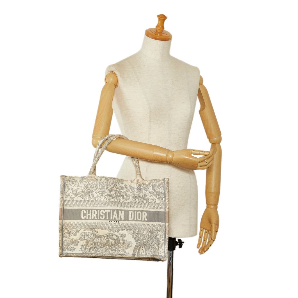 DIOR Medium Toile de Jouy Book Tote Tote Bag