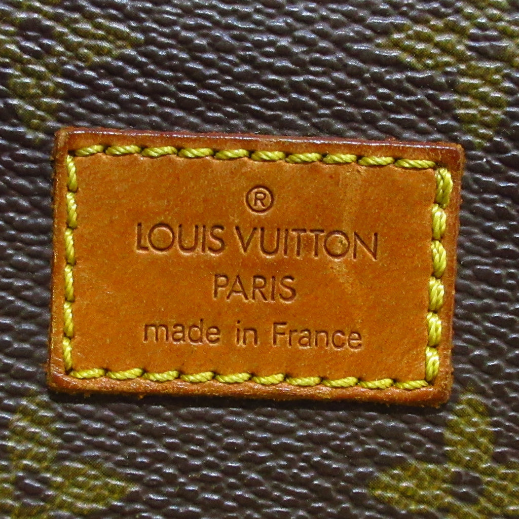 Louis Vuitton Brown Canvas Saumur shoulder bag
