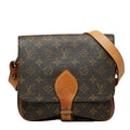 Louis Vuitton Monogram M51253 Shoulder Bag PVC/Leather Brown